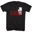 Scarface Sfredwht Adult T-Shirts