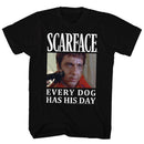 SCARFACE DOGE S T-Shirt in Black