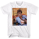 SCARFACE THUMBS AND AMMO S T-Shirt in White