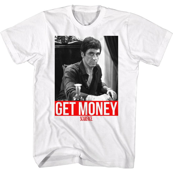 SCARFACE GET IT S T-Shirt in White