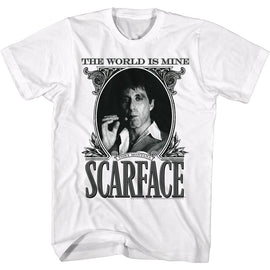 SCARFACE DOLLARFACE S T-Shirt in White