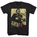 SCARFACE ACTION S T-Shirt in Black