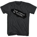 SCARFACE BLIMP S T-Shirt in Black Heather