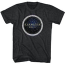 STARGATE SG1 S T-Shirt in Black Heather