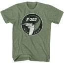 STARGATE F 302 EMBLEM S T-Shirt in Military Green Heather