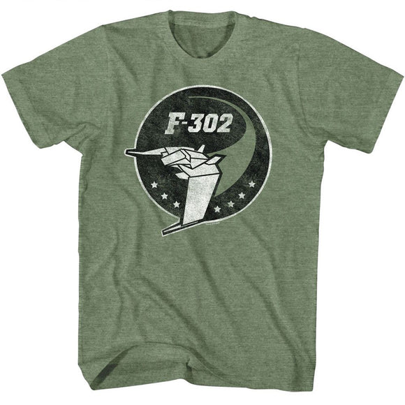 STARGATE F 302 EMBLEM S T-Shirt in Military Green Heather