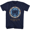 STARGATE SILHOUETTE GATE S T-Shirt in NAVY