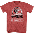 CARROLL SHELBY DRAGONSNAKE S T-Shirt in RED Heather