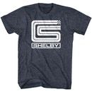 CARROLL SHELBY CS LOGO S T-Shirt in NAVY Heather