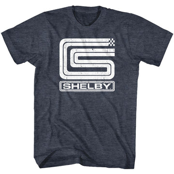 CARROLL SHELBY CS LOGO S T-Shirt in NAVY Heather
