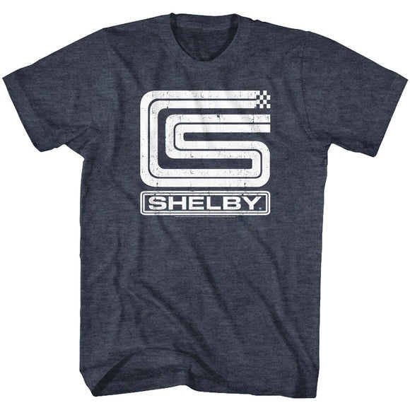 CARROLL SHELBY CS LOGO S T-Shirt in NAVY Heather
