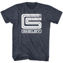 Carroll Shelby Cs Logo Adult T-Shirts
