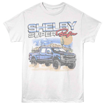 CARROLL SHELBY SUPER BAJA DESERT S T-Shirt in White