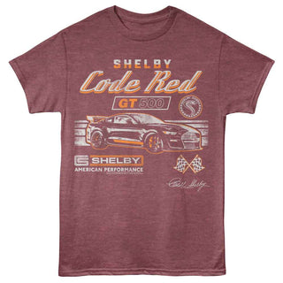 Carroll Shelby Carroll Shelby Code Red Adult T-Shirts