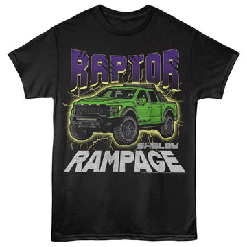 CARROLL SHELBY RAPTOR LIGHTNING S T-Shirt in Black