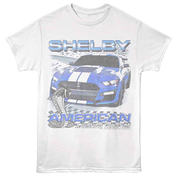 CARROLL SHELBY WINNING TRADITION S T-Shirt in White