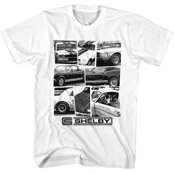 CARROLL SHELBY SHELBY CARS S T-Shirt in White