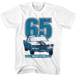 CARROLL SHELBY SHELBY 65 GT350 S T-Shirt in White