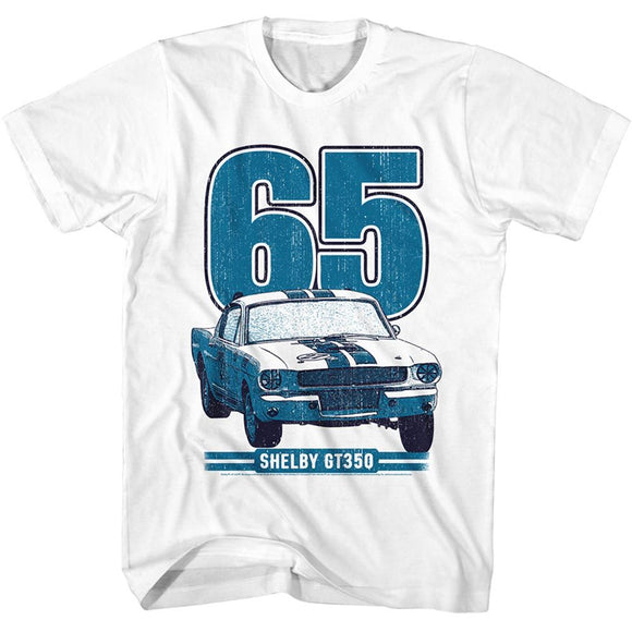 CARROLL SHELBY SHELBY 65 GT350 S T-Shirt in White