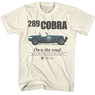 Carroll Shelby Carroll Shelby 289 Cobra Adult T-Shirts