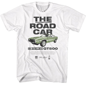 CARROLL SHELBY THE ROAD CAR S T-Shirt in White