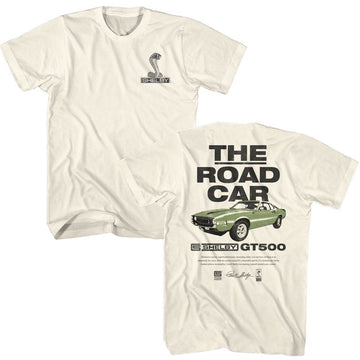 CARROLL SHELBY ROAD CAR F B ***F&B*** S T-Shirt in Natural