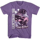 CARROLL SHELBY SHELBY ONLY THE BEST S T-Shirt in Purple Heather
