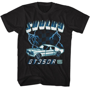 CARROLL SHELBY SHELBY SHELBY GT350R S T-Shirt in Black