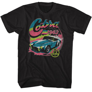 Carroll Shelby Shelby Colorful 1962 Cobra Adult T-Shirts