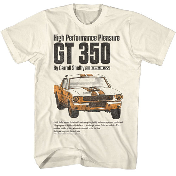 CARROLL SHELBY HIGH PERFORMANCE S T-Shirt in Natural