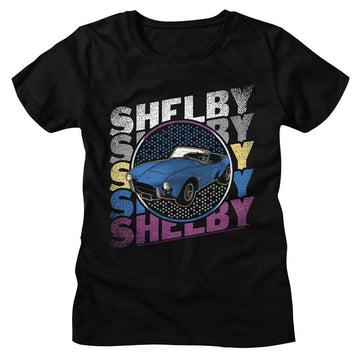 CARROLL SHELBY X5 LADIES S T-Shirt in Black