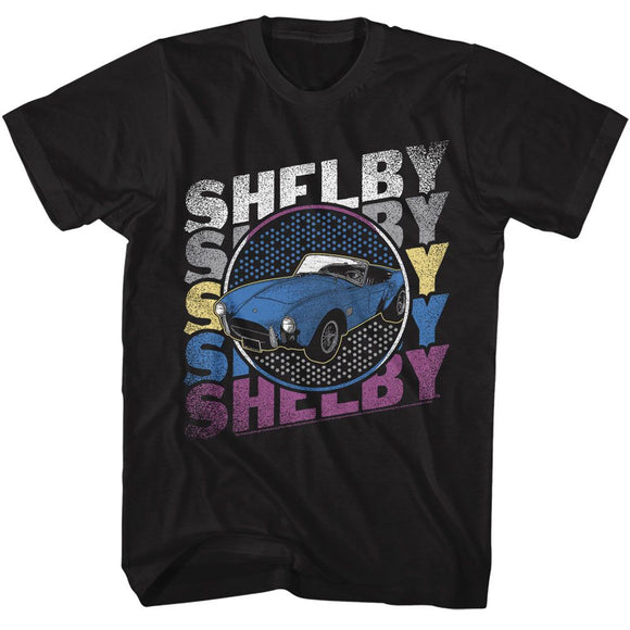 CARROLL SHELBY SHELBY XS S T-Shirt in Black