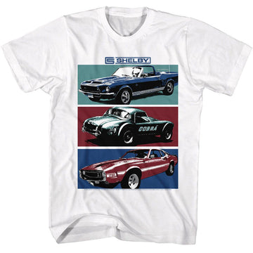 CARROLL SHELBY CARS S T-Shirt in White