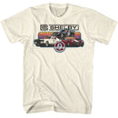 CARROLL SHELBY GRADIENT COLLAGE S T-Shirt in Natural