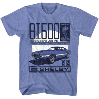 Carroll Shelby Carroll Shelby 428 Cobra Jet Adult T-Shirts