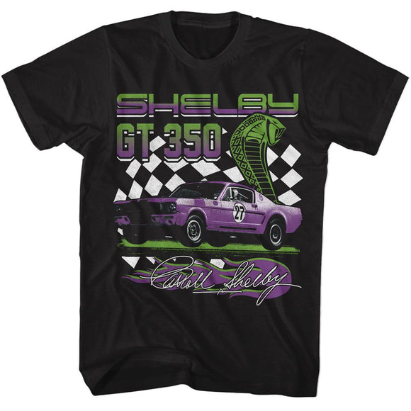 CARROLL SHELBY SHELBY GT 350 RACING S T-Shirt in Black