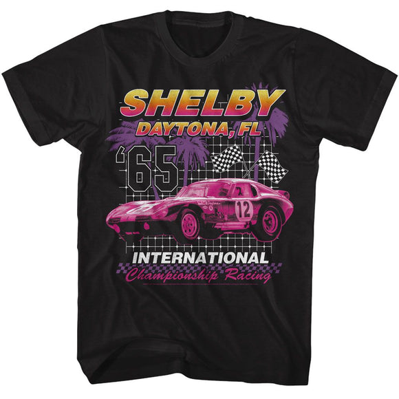 CARROLL SHELBY INTERNATIONAL CHAMPIONSHIP S T-Shirt in Black