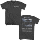 CARROLL SHELBY GT 350 TWO ANGLES F B S ***F&B*** T-Shirt in Smoke