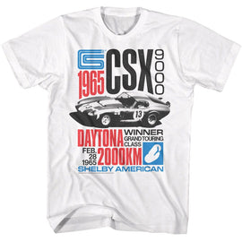 CARROLL SHELBY GT 40 DAYTONA 2000KM S T-Shirt in White