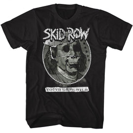 SKID ROW DEAD BENJI S T-Shirt in Black