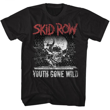 SKID ROW GRAFFITI GONE WILD S T-Shirt in Black
