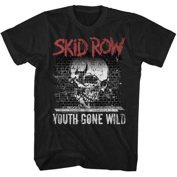 SKID ROW GRAFFITI GONE WILD S T-Shirt in Black