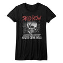 SKID ROW GRAFFITI GONE WILD LADIES S T-Shirt in Black