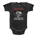 SKID ROW GRAFFITI GONE WILD INFANT HEATHER 6M T-Shirt in Vintage Smoke
