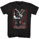 SLASH TWO IN ONE S T-Shirt in Black