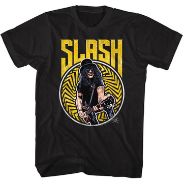 SLASH BOLD N YLO S T-Shirt in Black