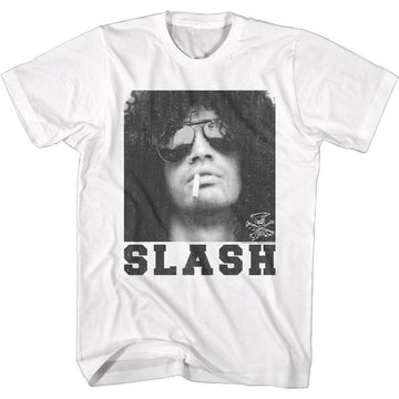 SLASH SMOKING S T-Shirt in White