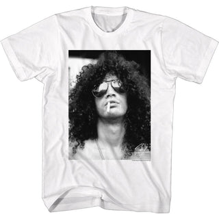 Slash Slash W/Cig Big Adult T-Shirts