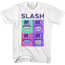 SLASH SKULL BOXES S T-Shirt in White
