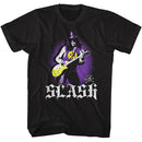 SLASH 3 EYED SMILE S T-Shirt in Black
